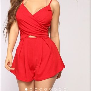 Fashion Nova Other - Red romper Fashion Nova Other - Red romper